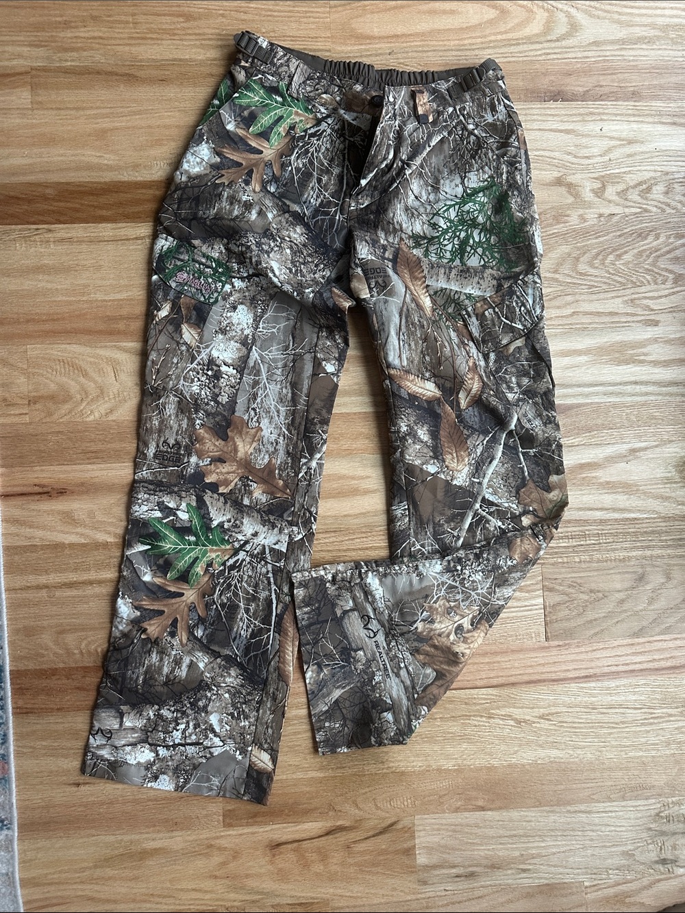 Women’s Camouflage Hunting Pants - Realtree Style Brown/Green Camo